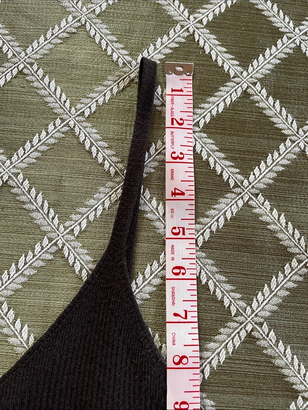 Kenneth Cole brown sweater tank top.  Size medium - Picture 10 of 11